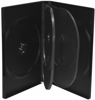 5 Mediarange DVD Hüllen 5er Box 22 mm für je 5 BD / CD / DVD schwarz