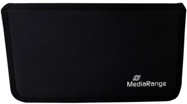 Mediarange Tasche Storage Wallet für 48 BD / CD / DVD in schwarz