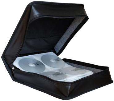 10 Mediarange Tasche Storage Wallet für 200 BD / CD / DVD in schwarz