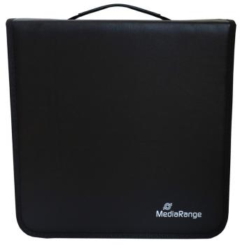 10 Mediarange Taschen Storage Wallet für 400 BD / CD / DVD in schwarz
