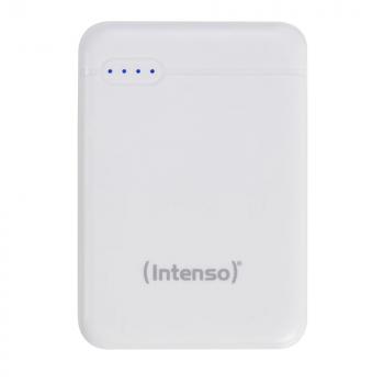 Intenso Powerbank mobile Ladestation Slim XS 5000 mAh Typ A / C USB OUT weiß