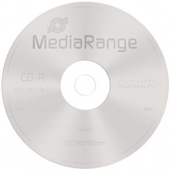 100 Mediarange Rohlinge CD-R 100Min 900MB 48x Spindel