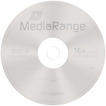 50 Mediarange Rohlinge DVD-R 4,7GB 16x Slimcase