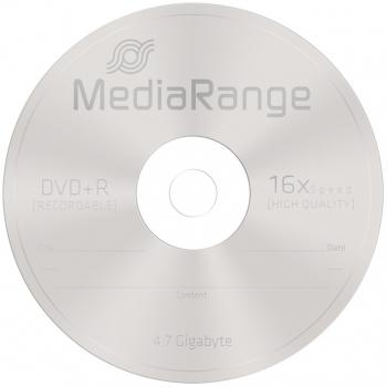 50 Mediarange Rohlinge DVD+R 4,7GB 16x Slimcase