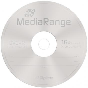 100 Mediarange Rohlinge DVD+R 4,7GB 16x Spindel