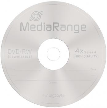 50 Mediarange Rohlinge DVD+RW 4,7GB 4x Spindel
