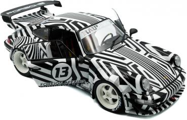 Solido Modellauto Maßstab 1:18 Porsche RWB Bodykit THE ZEBRA Camouflage 2022 S1807513