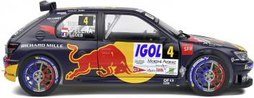 Solido Modellauto Maßstab 1:18 Peugeot 306 Maxi #4 Rally du Mont Blanc 2021 S1808301