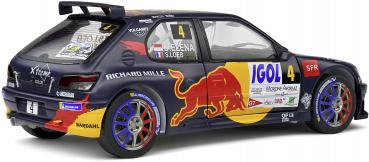 Solido Modellauto Maßstab 1:18 Peugeot 306 Maxi #4 Rally du Mont Blanc 2021 S1808301