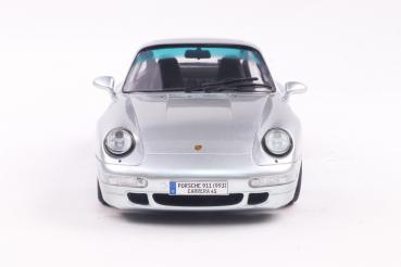 Solido Modellauto Maßstab 1:18 Porsche 911 (993) polar silber 1996 S1810103