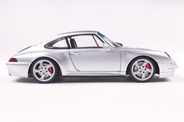 Solido Modellauto Maßstab 1:18 Porsche 911 (993) polar silber 1996 S1810103