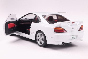 Solido Modellauto Maßstab 1:18 Nissan Silvia S15 SPEC-R AERO Aspen weiß 1999 S1812201