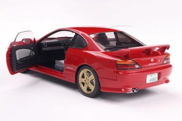 Solido Modellauto Maßstab 1:18 Nissan Silvia S15 SPEC-R AERO Flame rot 1999 S1812202