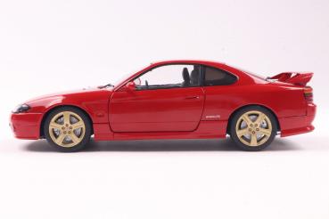 Solido Modellauto Maßstab 1:18 Nissan Silvia S15 SPEC-R AERO Flame rot 1999 S1812202