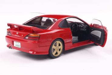 Solido Modellauto Maßstab 1:18 Nissan Silvia S15 SPEC-R AERO Flame rot 1999 S1812202