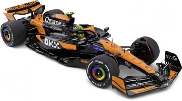 Solido Modellauto Maßstab 1:18 McLaren F1 Team MCL38 L.Norris 2024 Miami S1814201