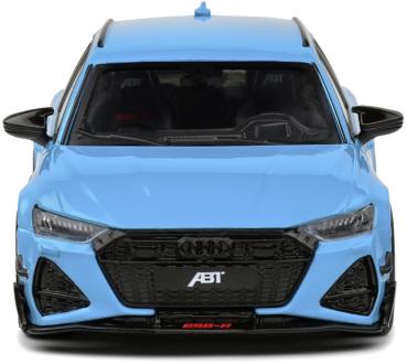 Solido Modellauto Maßstab 1:43 Audi ABT RS6 R blau 2021 S4310707