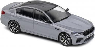 Solido Modellauto Maßstab 1:43 BMW M5 Competition silky silber 2022 S4312704