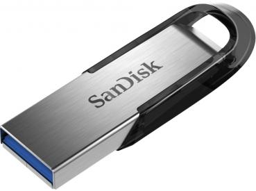 Sandisk USB Stick 64GB Speicherstick Cruzer Ultra Flair silber USB 3.0