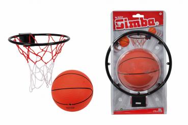 Simba Outdoor Spielzeug Ballspiel Basketball Korb und Ball 107400675