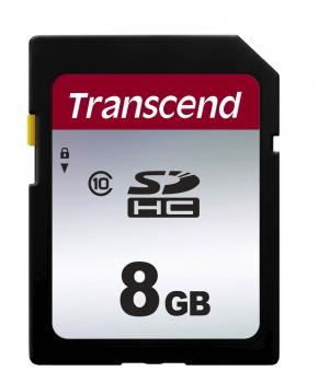 Transcend SDHC Karte 8GB Speicherkarte 300S Class 10