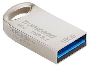 Transcend USB Stick 16GB Speicherstick JetFlash 720 silber Mini USB 3.1