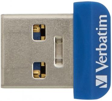 Verbatim USB Stick 64GB Speicherstick Store 'n' Stay Nano blau USB 3.2