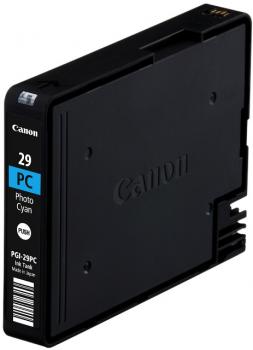 Canon Druckerpatrone Tinte PGI-29 PC photo cyan, photo blau