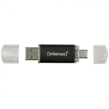 Intenso USB Stick 32GB Speicherstick Twist Line USB 3.2 Gen. 1x1 USB-A / USB-C