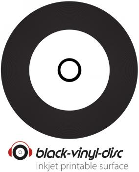 50 Primeon Rohlinge CD-R printable vinyl black dye 80Min 700MB 52x Spindel