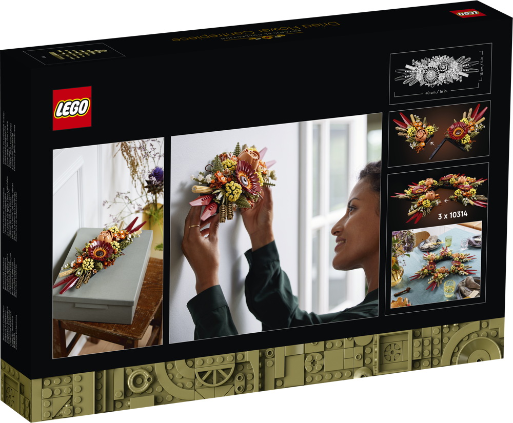 Spielwaren Express - LEGO® Creator Expert Trockenblumengesteck 812 Teile  10314