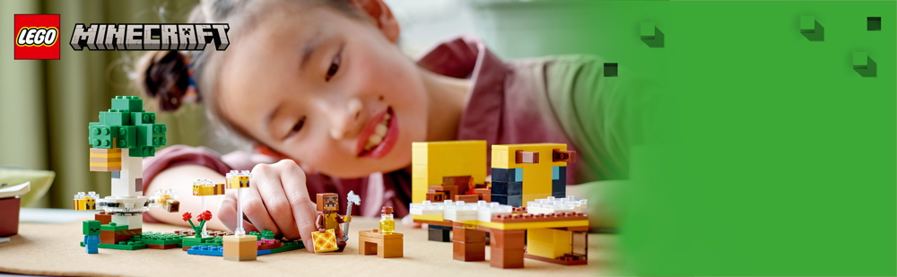 LEGO® Minecraft™ - Express Spielwaren 21241 Teile Das 254 Bienenhäuschen