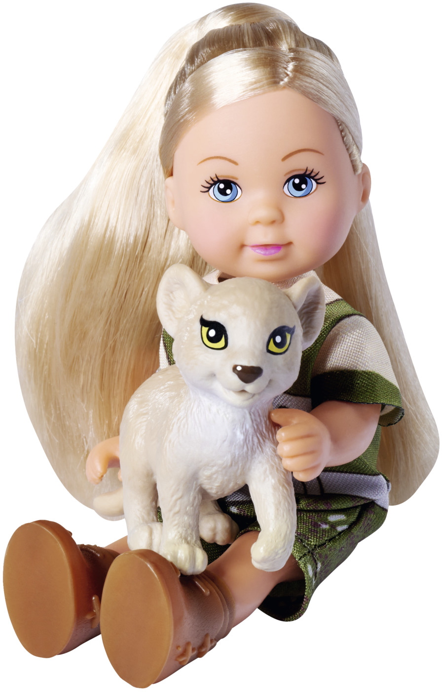 Evička Safari-Puppe mit Auto - Puppen Evi Love