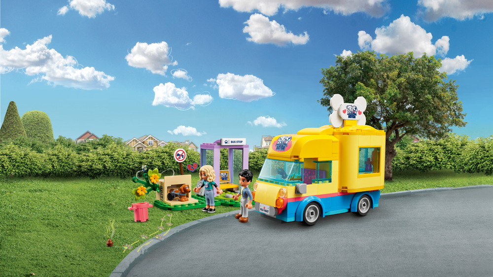 Spielwaren Express - LEGO® 300 Friends Hunderettungswagen Teile 41741