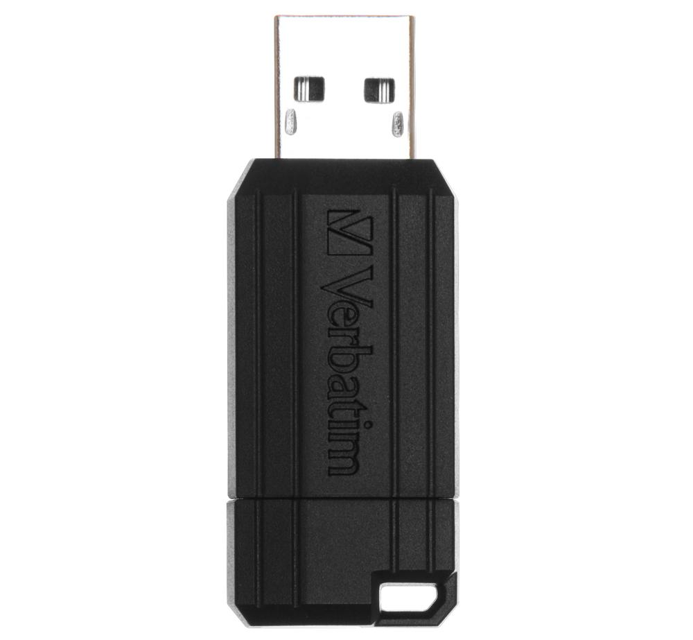 Verbatim USB Stick 16GB Speicherstick Drive PinStripe schwarz USB 2.0
