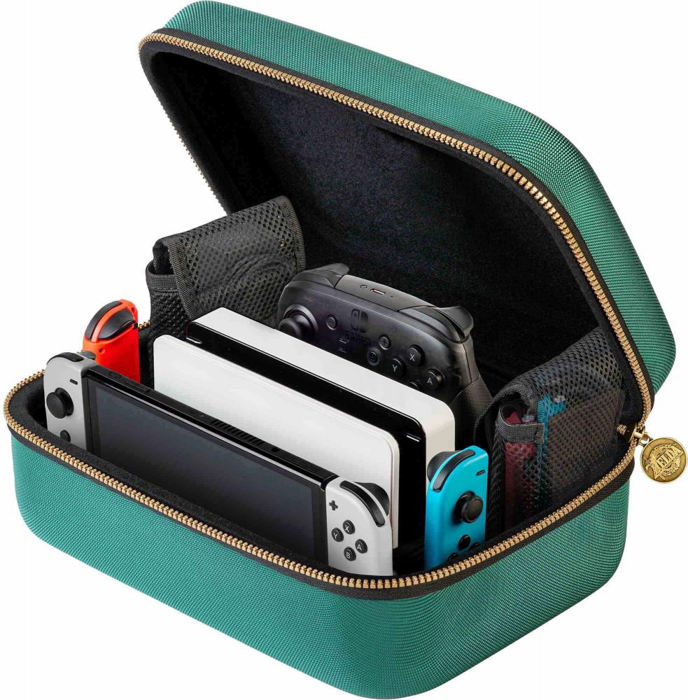 Bigben Nintendo Switch / OLED Tasche für das komplette System NNS61G Deluxe Case Zelda AL112791