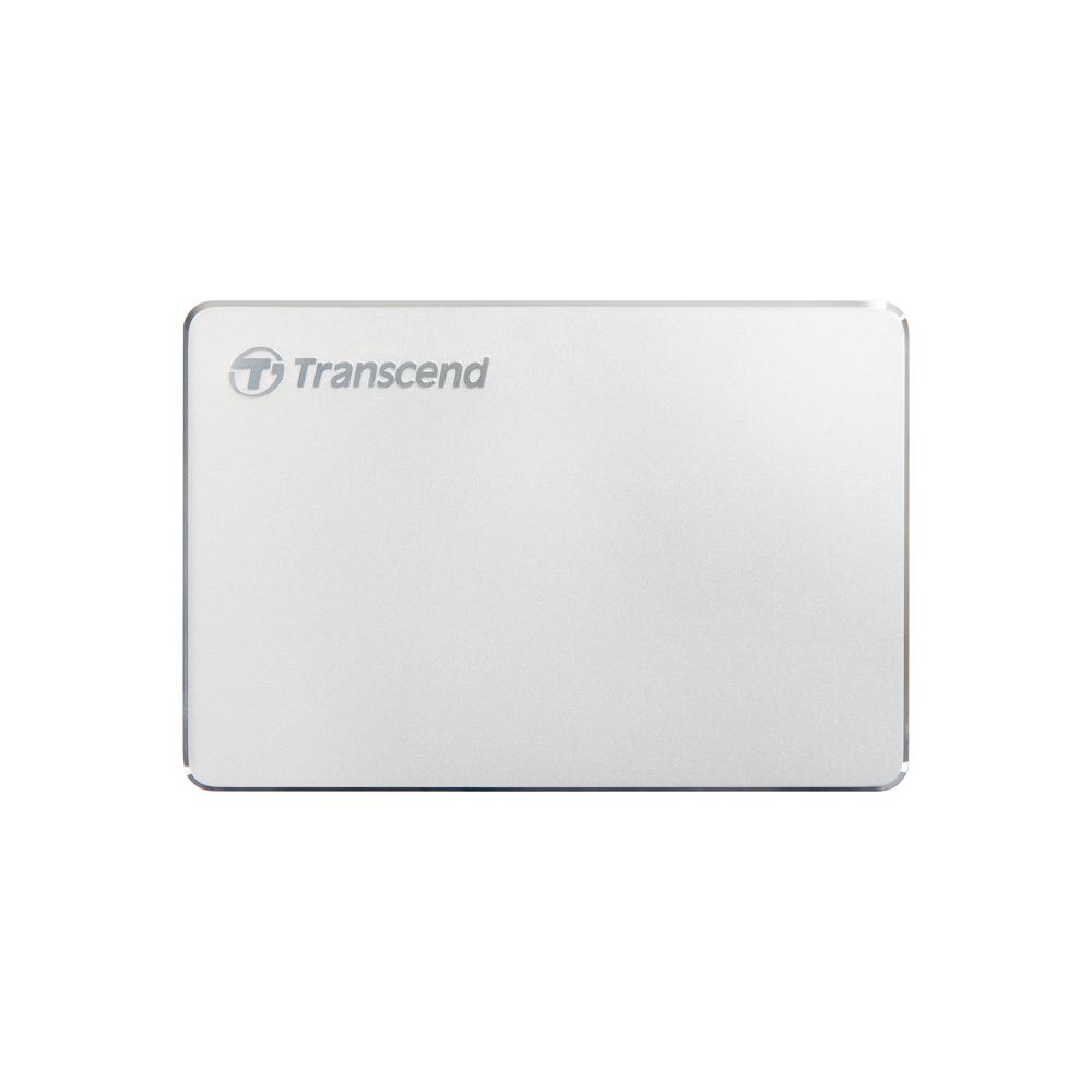 Transcend HDD externe Festplatte StoreJet 25C3 2,5 Zoll 2TB USB Typ C silber