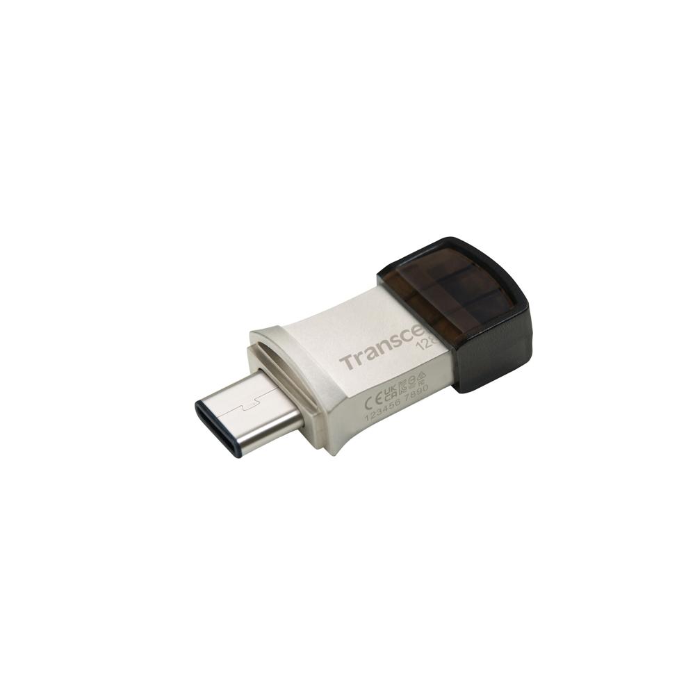 Transcend USB Stick 128GB Speicherstick JetFlash 890S Typ C USB 3.1 mit USB 3.1