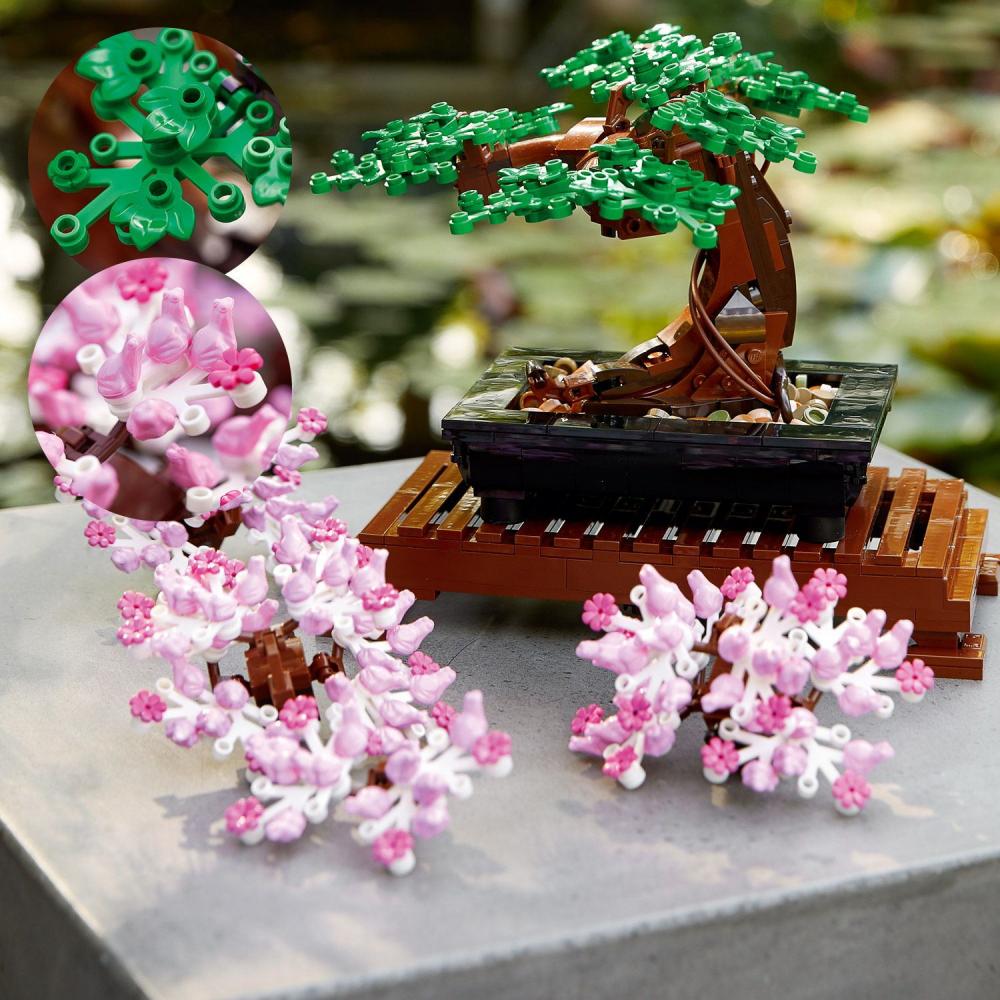 LEGO Botanicals Bonsai Baum 878 Teile 10281