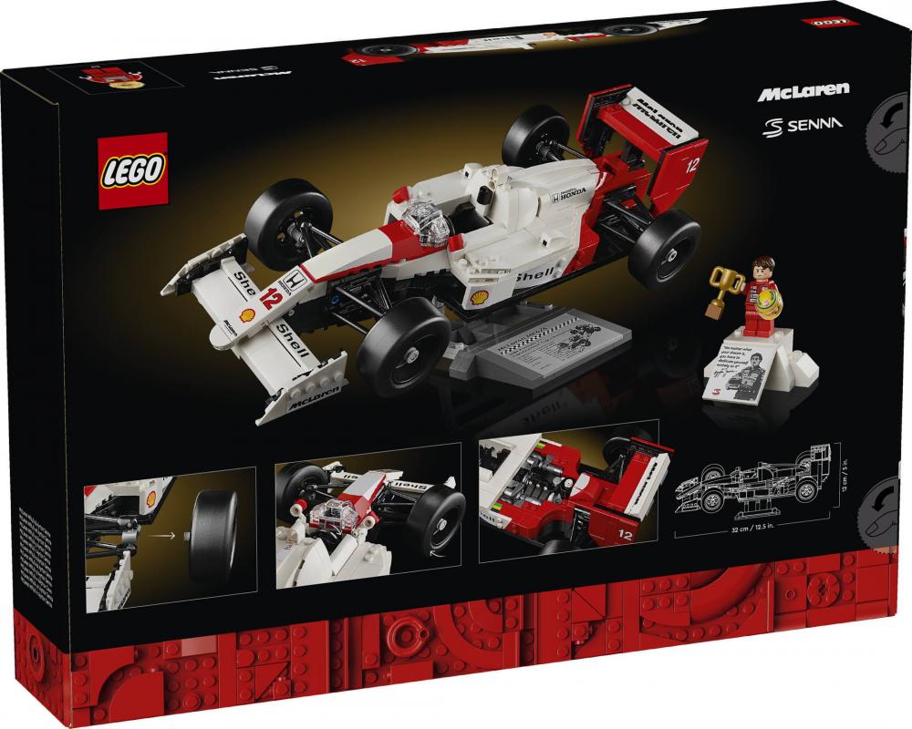 LEGO® Icons McLaren MP4/4 & Ayrton Senna 693 Teile 10330