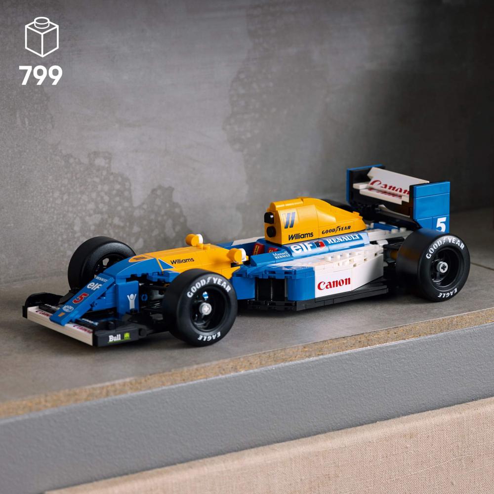 LEGO® Icons Williams Racing FW14B mit Nigel Mansell 799 Teile 10353