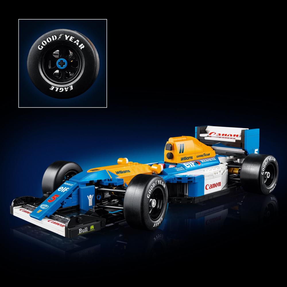 LEGO® Icons Williams Racing FW14B mit Nigel Mansell 799 Teile 10353