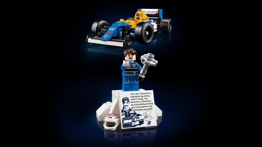 LEGO® Icons Williams Racing FW14B mit Nigel Mansell 799 Teile 10353