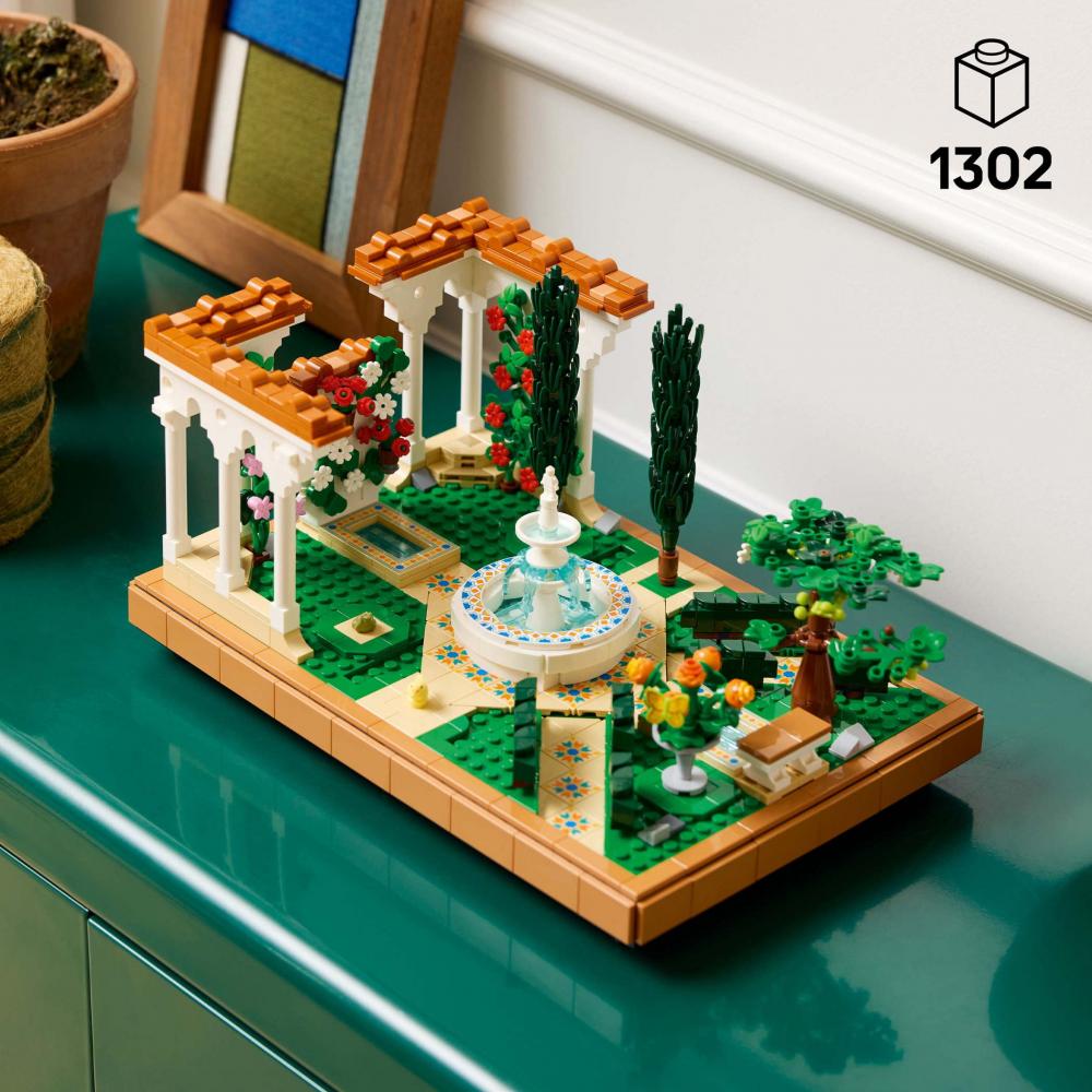 LEGO® Icons Springbrunnengarten 1302 Teile 10359