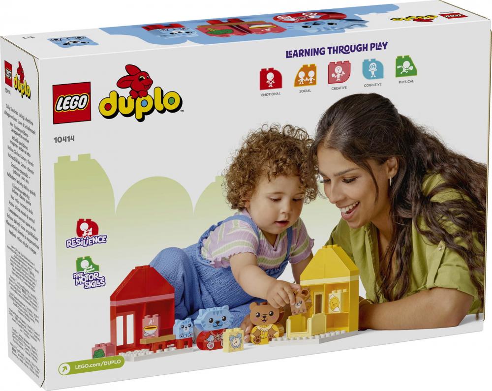 LEGO® DUPLO® Creative Play Alltagsroutinen: Essen & Schlafenszeit 28 Teile 10414