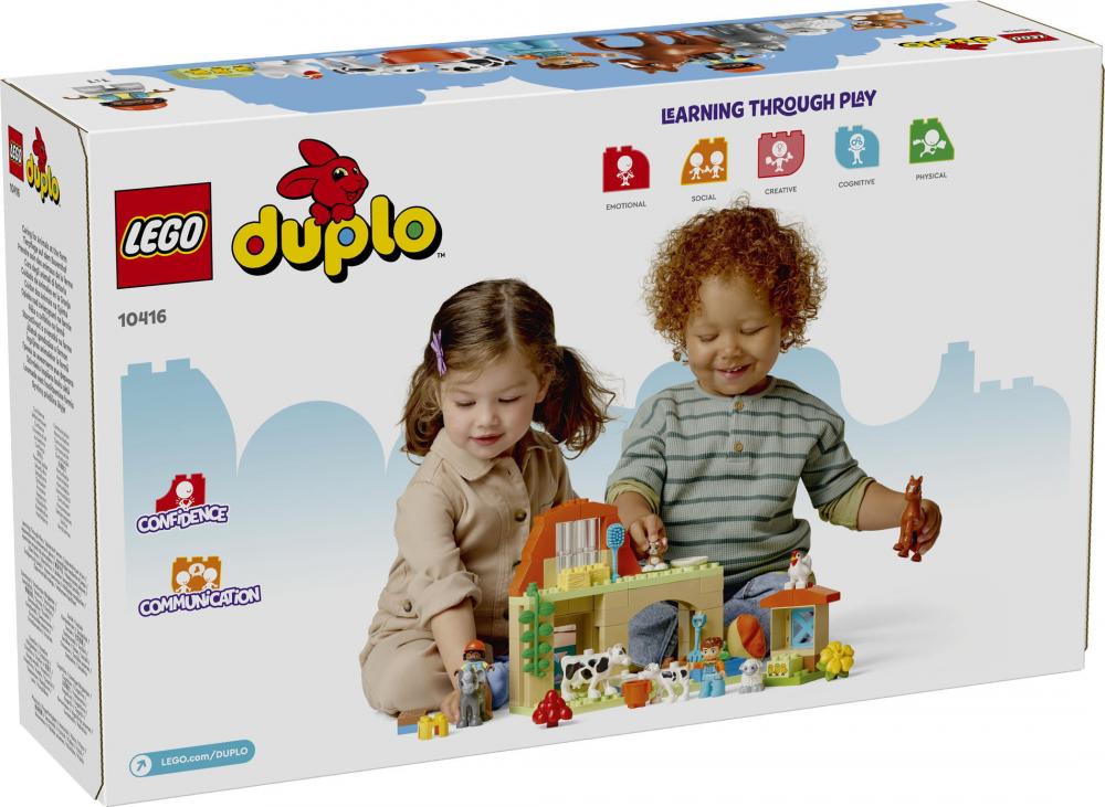 LEGO® DUPLO® Town Tierpflege auf dem Bauernhof 74 Teile 10416