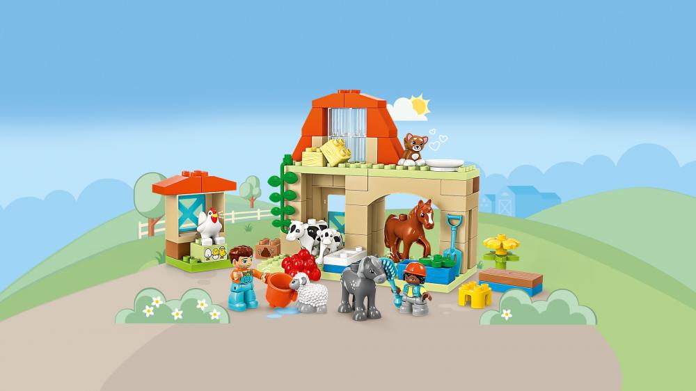 LEGO® DUPLO® Town Tierpflege auf dem Bauernhof 74 Teile 10416