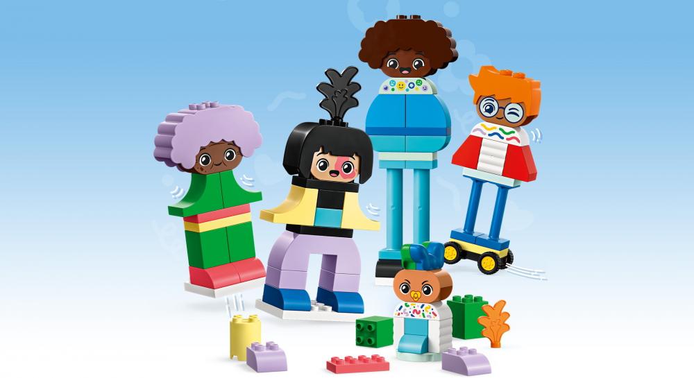 LEGO® DUPLO® Town Baubare Menschen mit großen Gefühlen 71 Teile 10423