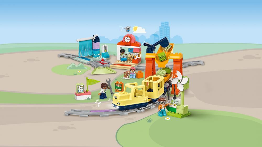 LEGO® DUPLO® Große interaktive Eisenbahn 103 Teile 10428