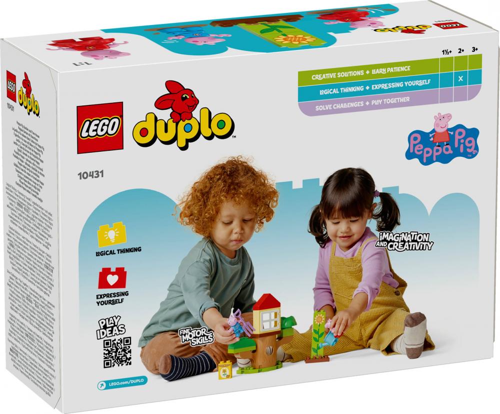 LEGO® DUPLO® Peppas Garten mit Baumhaus 20 Teile 10431